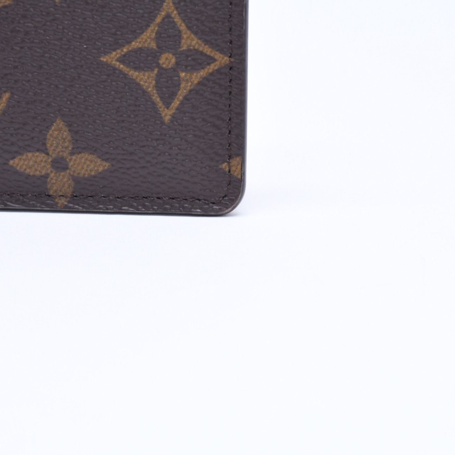 Louis Vuitton Porte Cartes Simple Card Case Monogram Brown — view 5