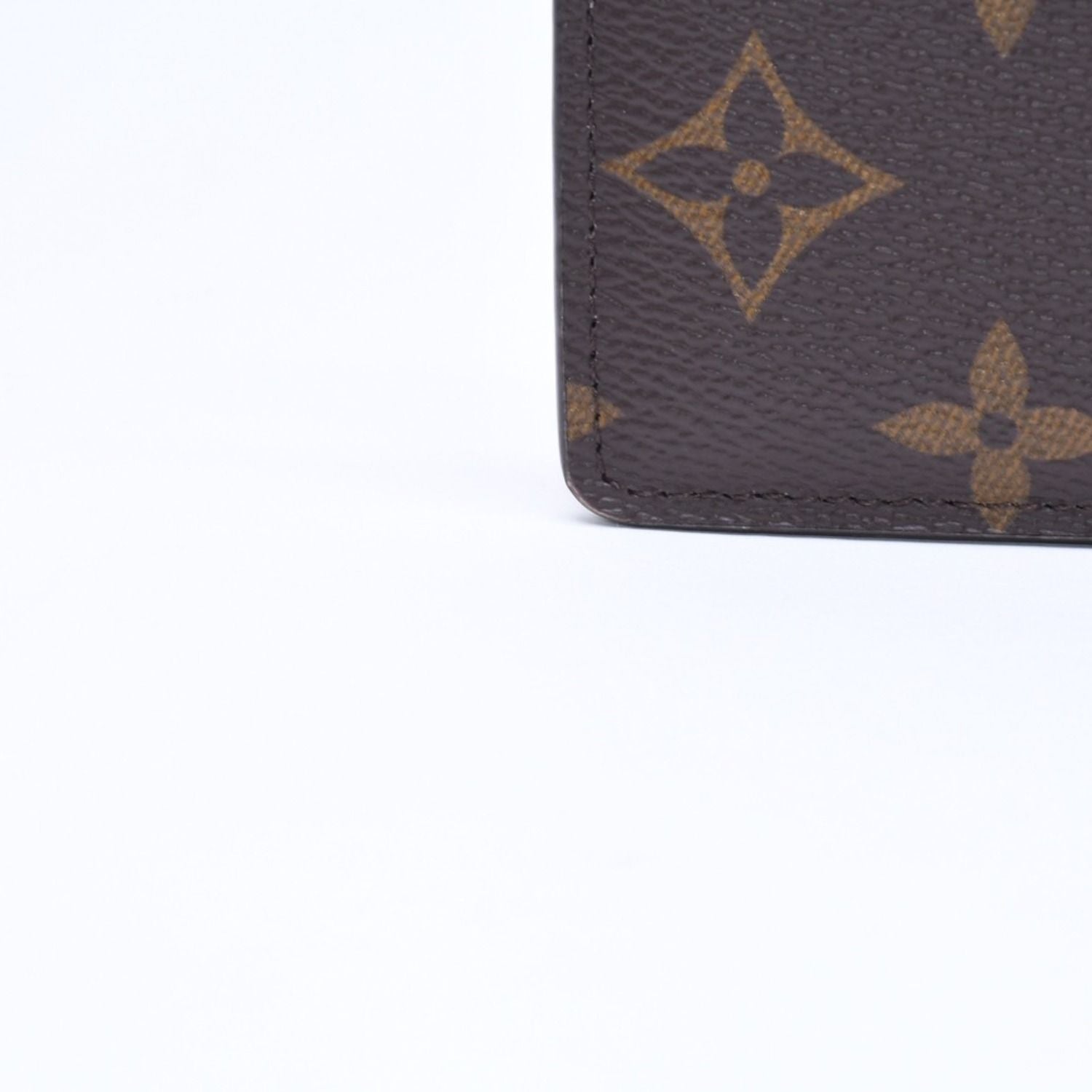 Louis Vuitton Porte Cartes Simple Card Case Monogram Brown — view 7