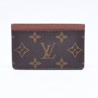 Louis Vuitton Porte Cartes Simple Card Case Monogram Brown — view 2