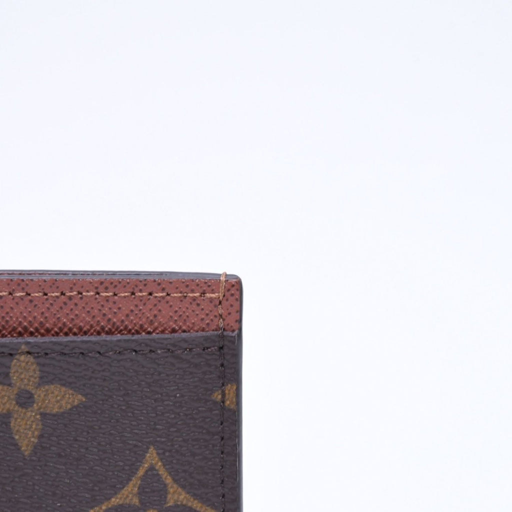 Louis Vuitton Porte Cartes Simple Card Case Monogram Brown — view 4