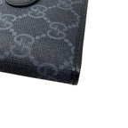 Gucci Bifold Wallet Interlocking G GG Supreme Black — view 4