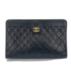 Chanel Clutch Quilted Black — view 2