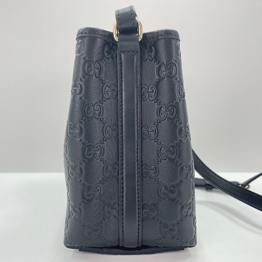 Gucci Shoulder Bag Nano Logo Embossed — view 3