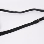 Chanel 2.55 Shoulder Bag CC Logo Sequins Canvas Leather Black — view 6