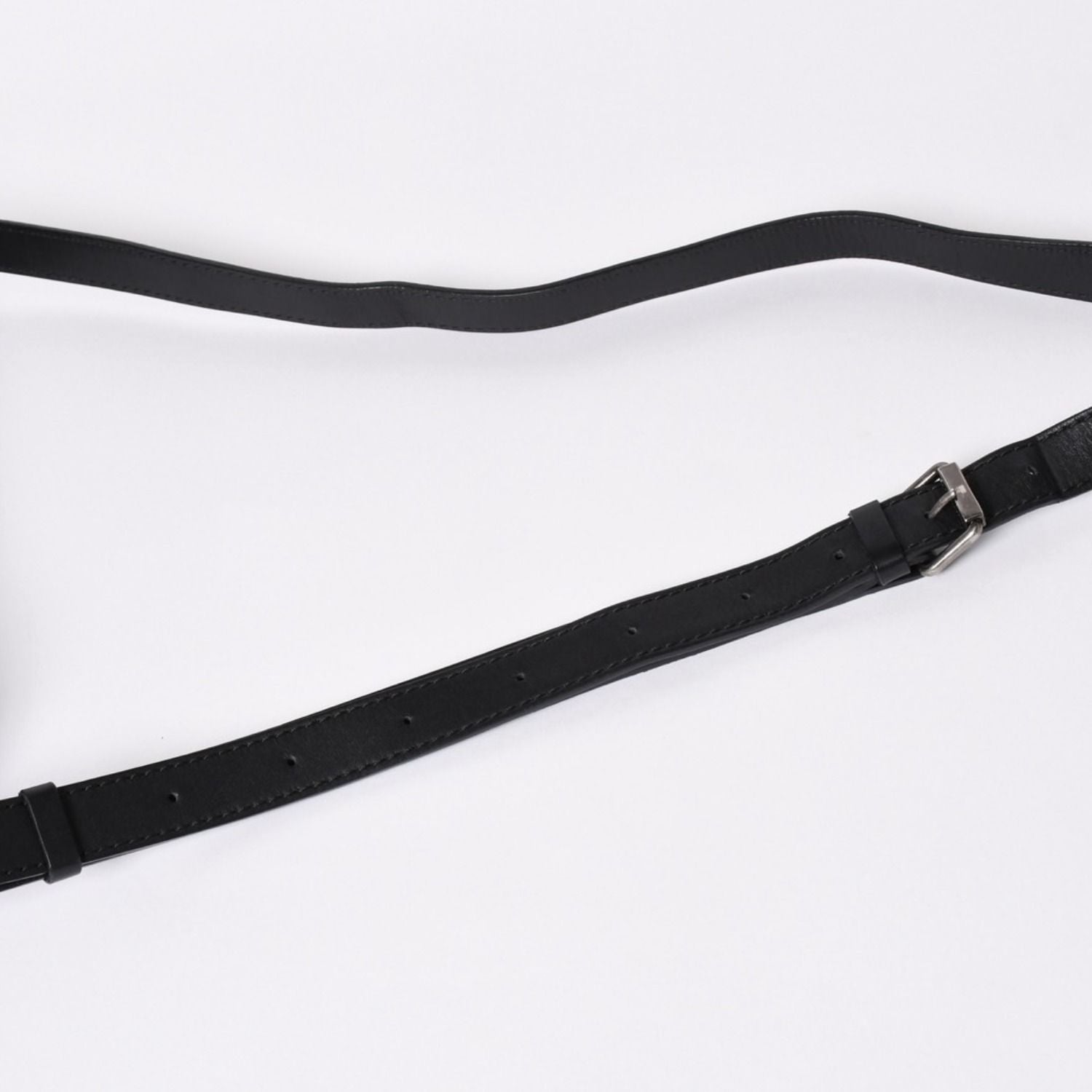 Chanel 2.55 Shoulder Bag CC Logo Sequins Canvas Leather Black — view 6