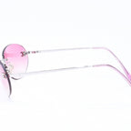 Chanel Sunglasses Rimless Eyewear CC Logo — view 6