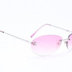 Chanel Sunglasses Rimless Eyewear CC Logo — view 4
