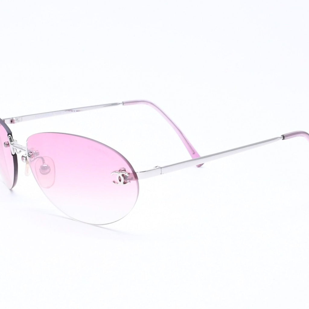 Chanel Sunglasses Rimless Eyewear CC Logo — view 3