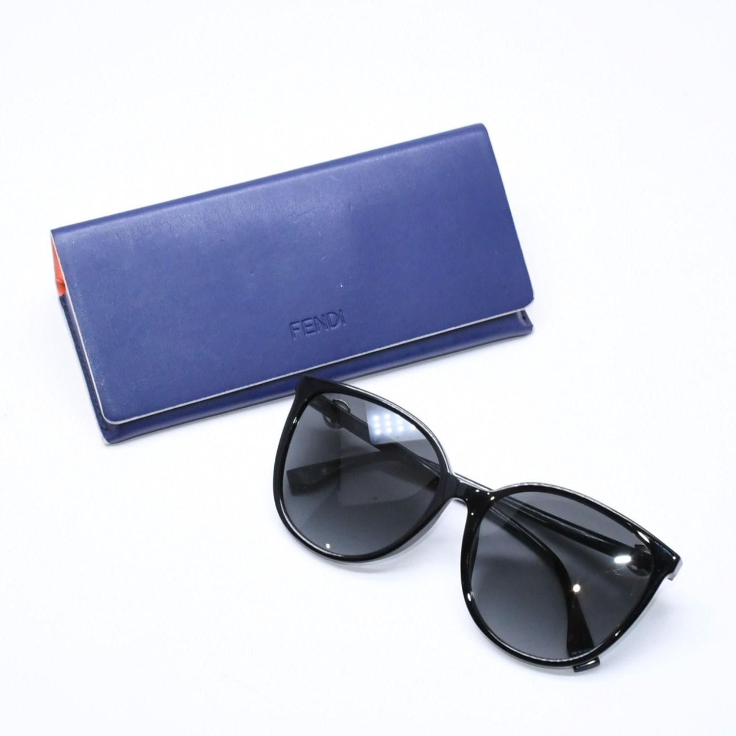 Fendi Sunglasses Eyewear FF Black Silver