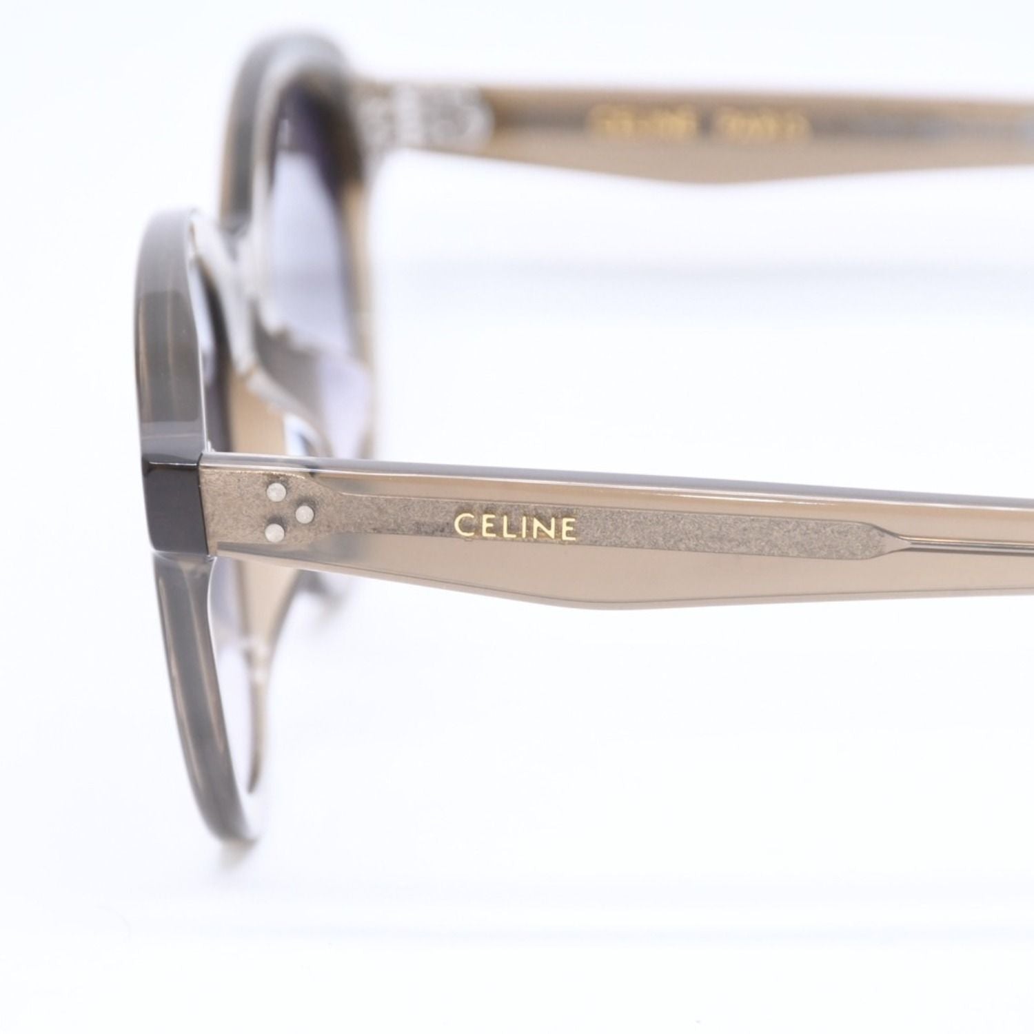 Celine Sunglasses Eyewear Gradient Lens Khaki — view 7