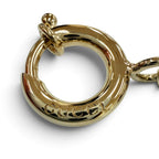 Gucci Bamboo Diana Metal Bag Charm Green Gold — view 7