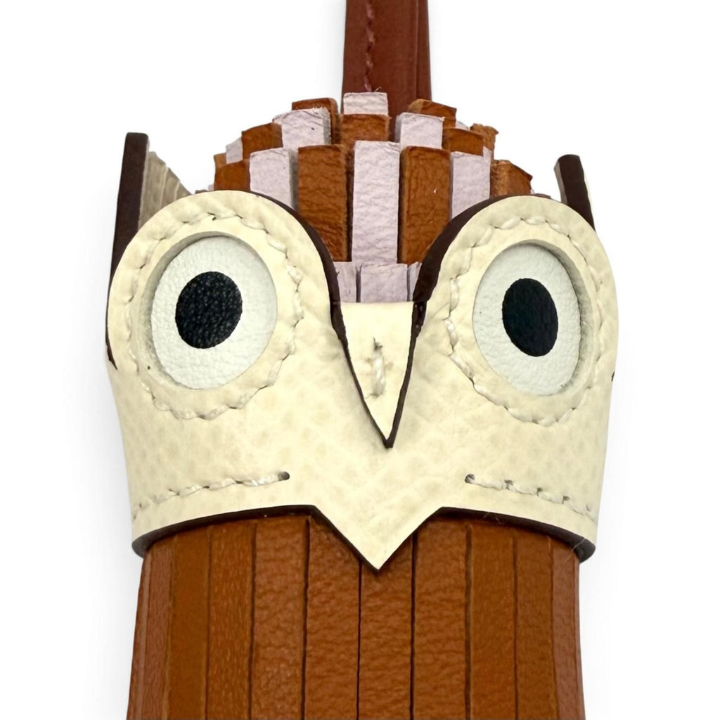 Hermes Chouette Owl Bag Charm Multi — view 7