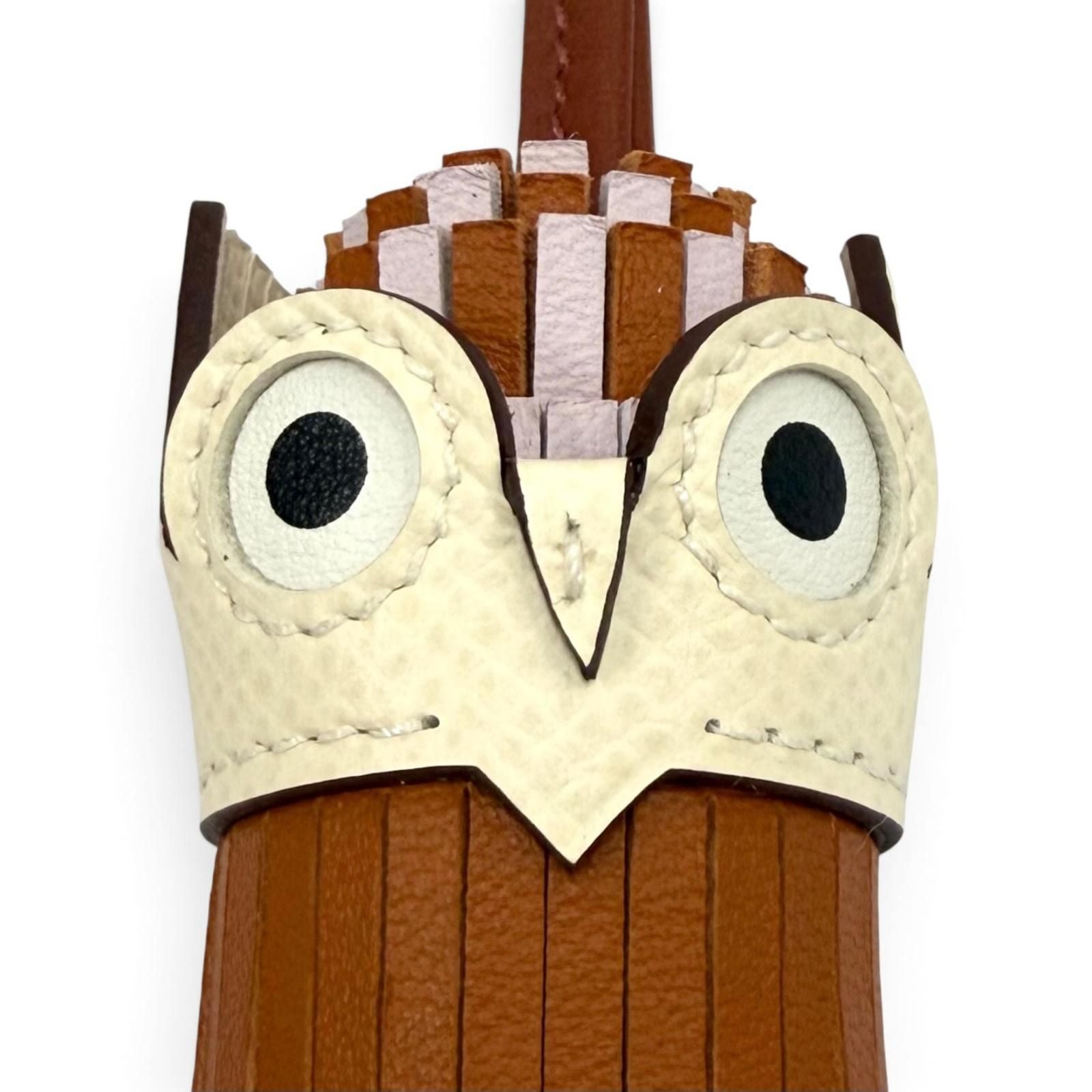 Hermes Chouette Owl Bag Charm Multi — view 7