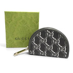 Gucci GG Shadow Air Pods Holder Case Earphones Half Moon Shape Black Silver — view 2
