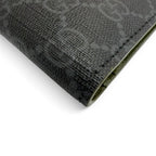 Gucci GG Coin Wallet Supreme Canvas Interlocking G Bifold Gray — view 7