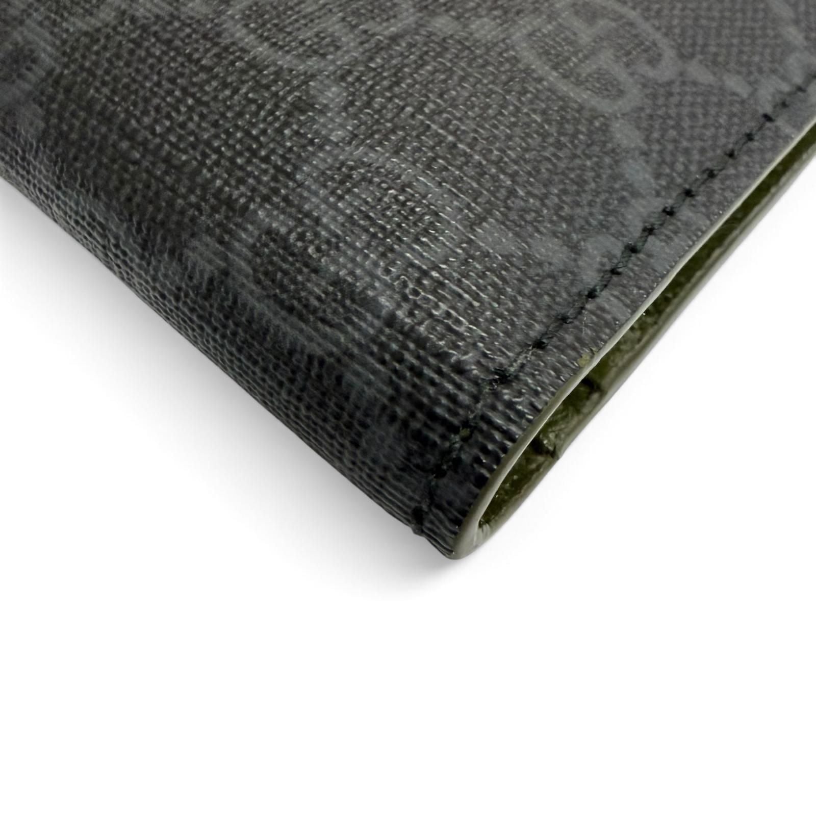 Gucci GG Coin Wallet Supreme Canvas Interlocking G Bifold Gray — view 7