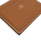 Hermes Citizen Twill Evercolor Gold Card Case — view 5