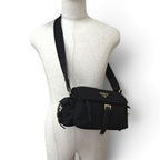 Prada Explorer Medium Triangle Logo Re-Nylon 2-Way Shoulder Bag — view 3