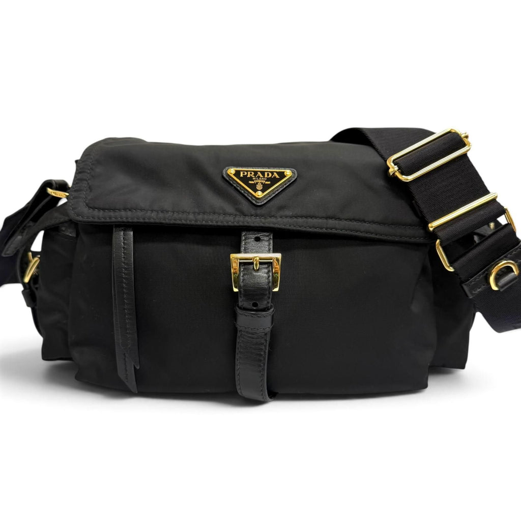 Prada Explorer Medium Triangle Logo Re-Nylon 2-Way Shoulder Bag