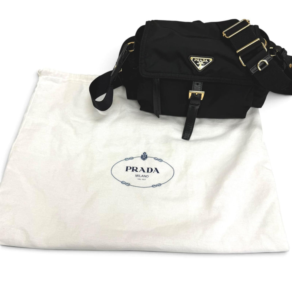 Prada Explorer Medium Triangle Logo Re-Nylon 2-Way Shoulder Bag — view 2