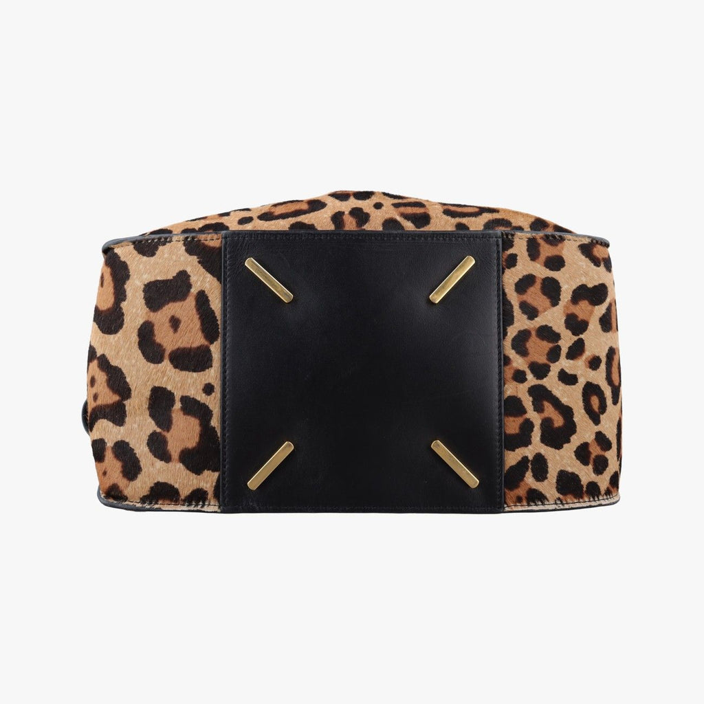 Loewe Hammock Brown Multicolor Calf Hair Shoulder Bag — view 3