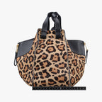 Loewe Hammock Brown Multicolor Calf Hair Shoulder Bag — view 2