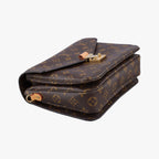 Louis Vuitton Pochette Metis MM Monogram Brown Canvas Handbag — view 5