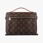 Louis Vuitton Pochette Metis MM Monogram Brown Canvas Handbag — view 2
