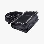 Prada Cahier Black Leather Calf Hair 25 — view 7