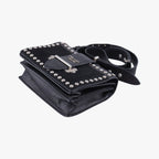 Prada Cahier Black Leather Calf Hair 25 — view 4