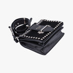 Prada Cahier Black Leather Calf Hair 25 — view 5