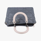 Dior Granville Gray Pink Lambskin — view 8