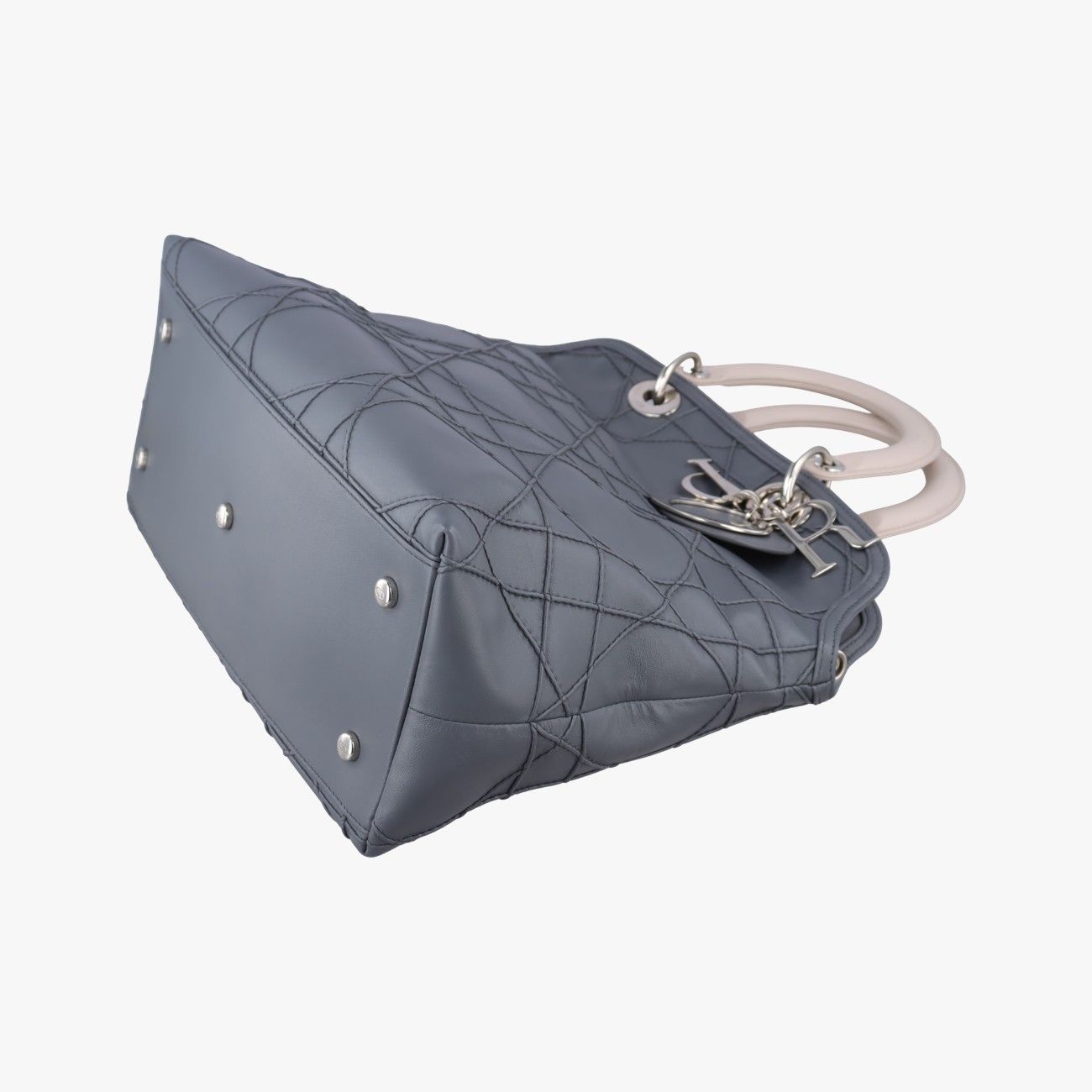 Dior Granville Gray Pink Lambskin — view 4
