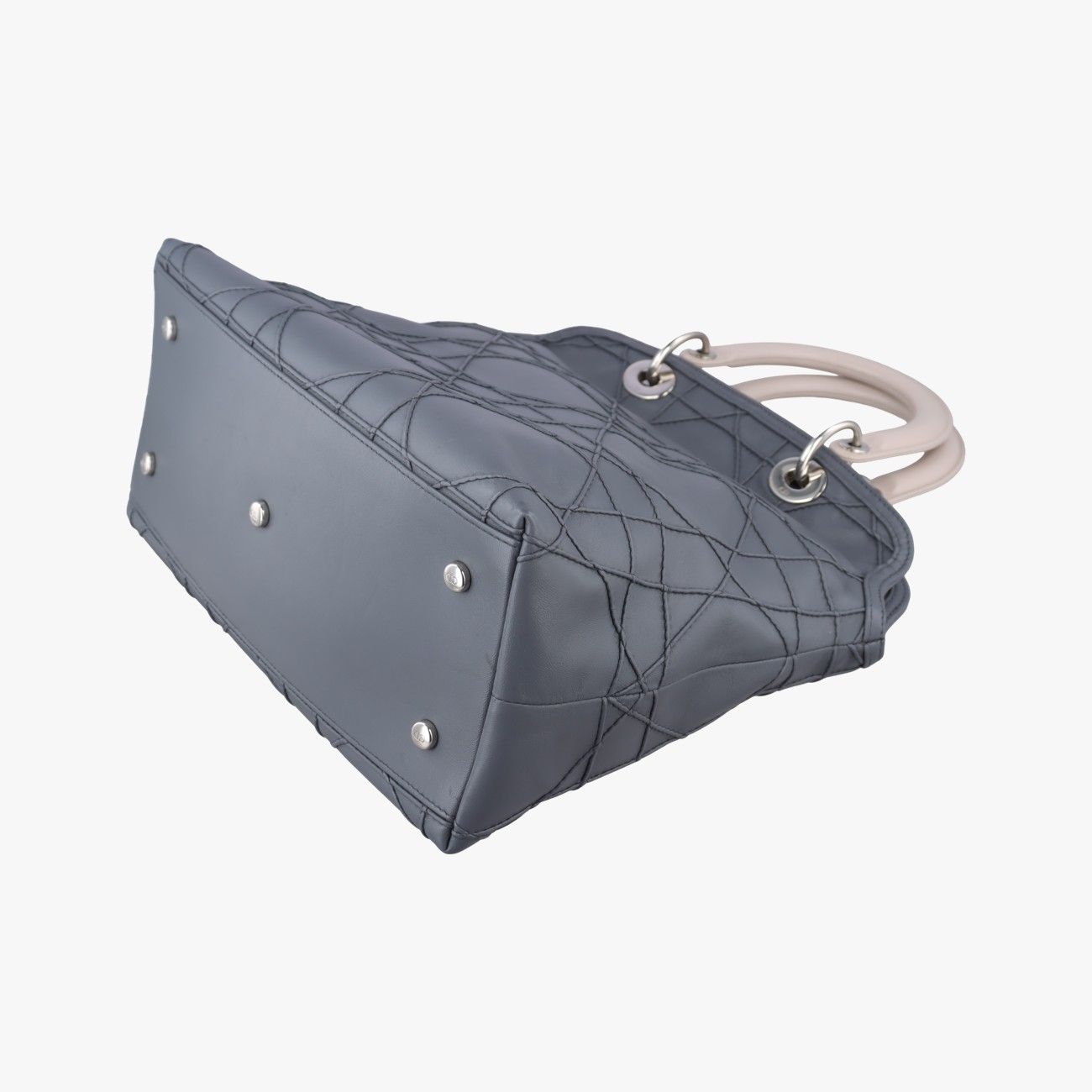 Dior Granville Gray Pink Lambskin — view 6