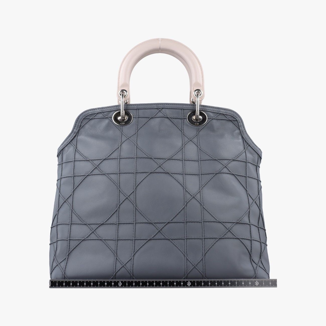 Dior Granville Gray Pink Lambskin — view 2