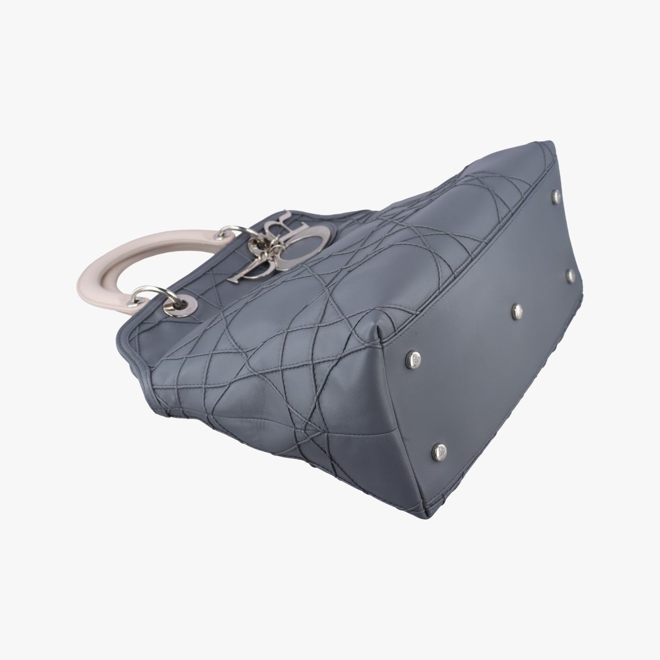 Dior Granville Gray Pink Lambskin — view 5