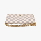 Louis Vuitton Pochette Felicie Azur Damier Canvas — view 8
