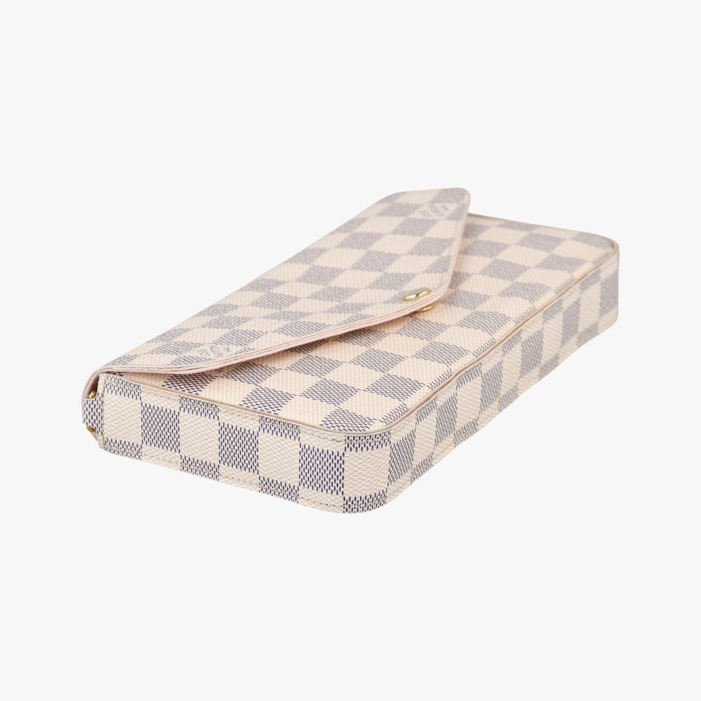 Louis Vuitton Pochette Felicie Azur Damier Canvas — view 5
