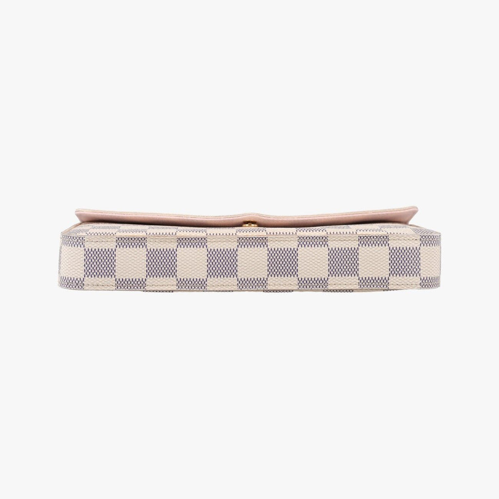 Louis Vuitton Pochette Felicie Azur Damier Canvas — view 3