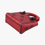 Dior Lady Mini Red Leather Handbag — view 4