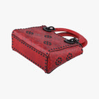 Dior Lady Mini Red Leather Handbag — view 6