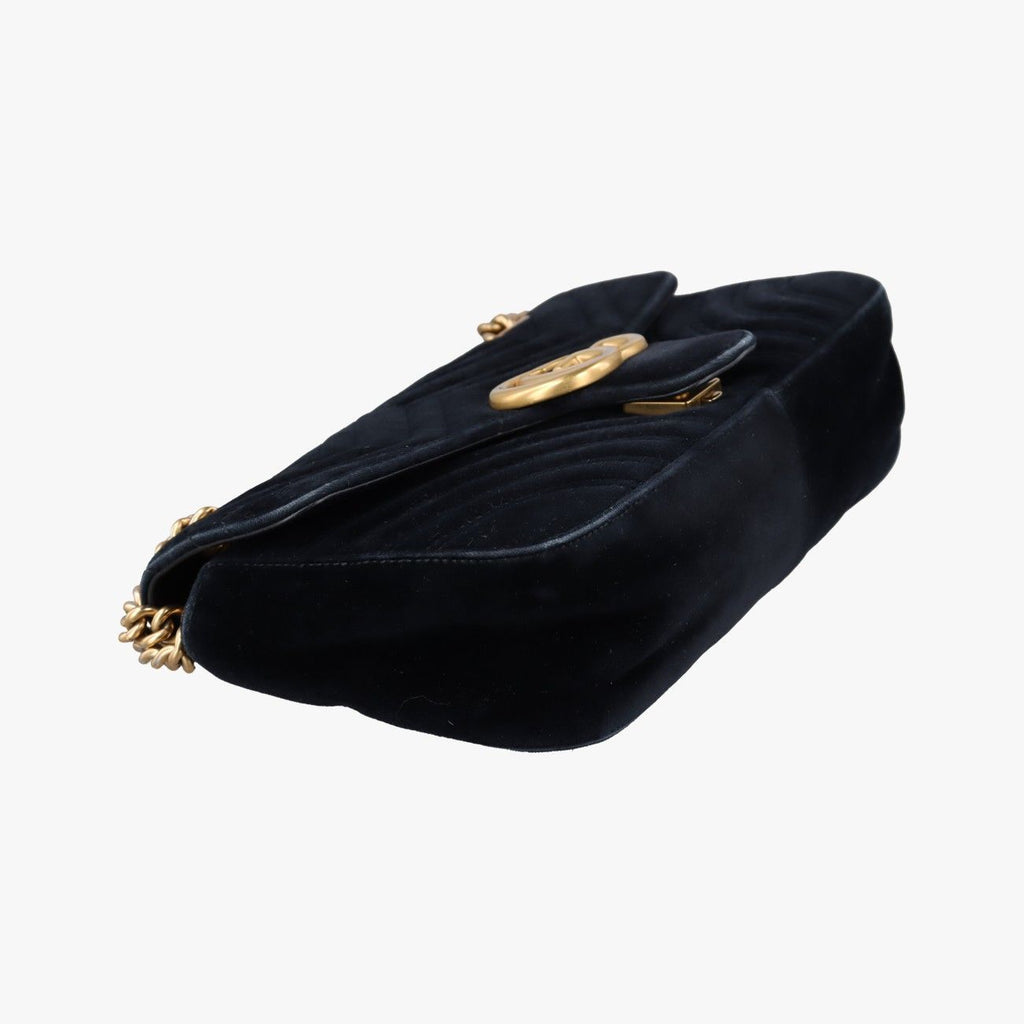 Gucci GG Marmont Black Velour — view 5