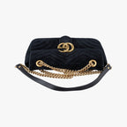 Gucci GG Marmont Black Velour — view 8