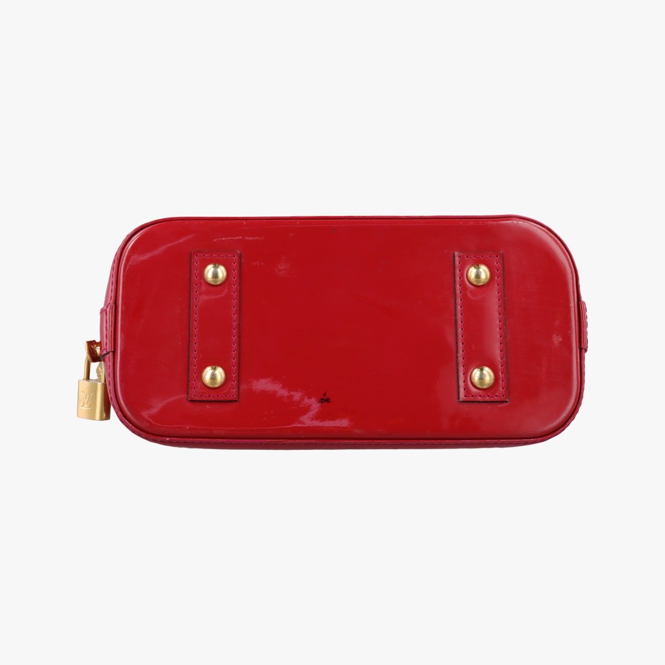 Louis Vuitton Alma BB Three Vernis Handbag — view 3
