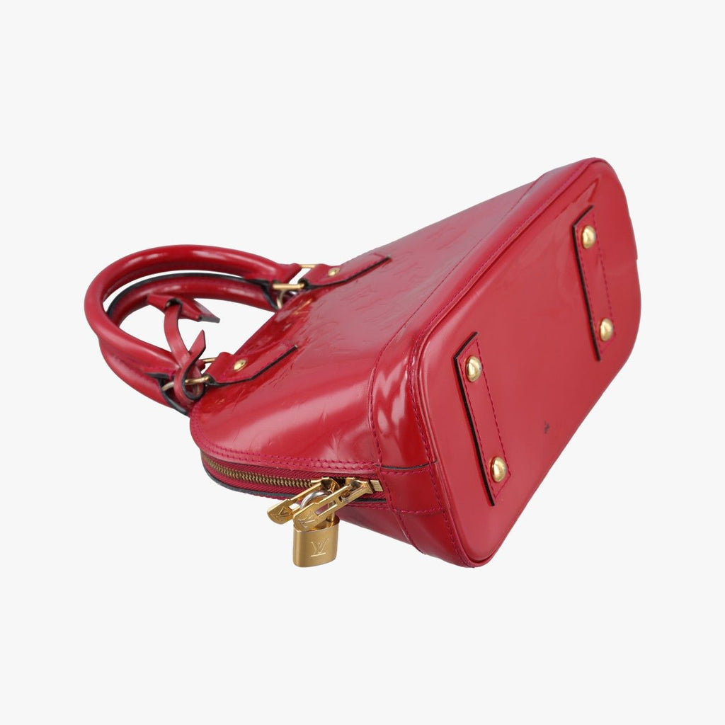 Louis Vuitton Alma BB Three Vernis Handbag — view 5