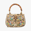 Gucci Bamboo Beige Multi Snakeskin