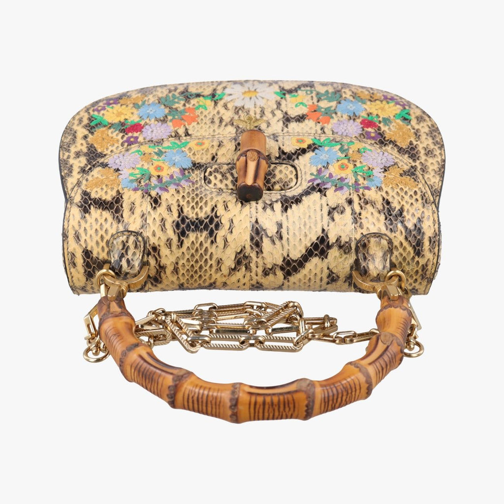 Gucci Bamboo Beige Multi Snakeskin — view 8