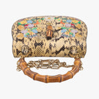 Gucci Bamboo Beige Multi Snakeskin — view 8