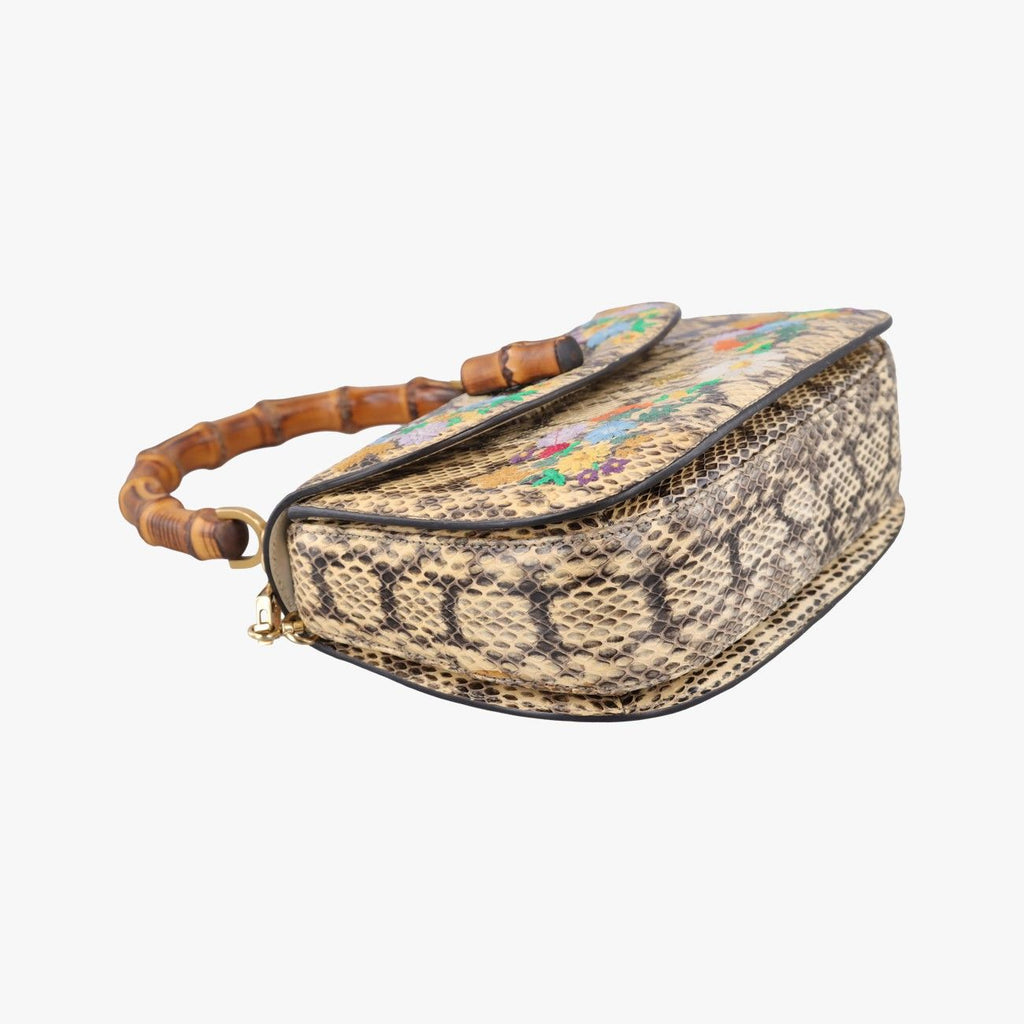Gucci Bamboo Beige Multi Snakeskin — view 5