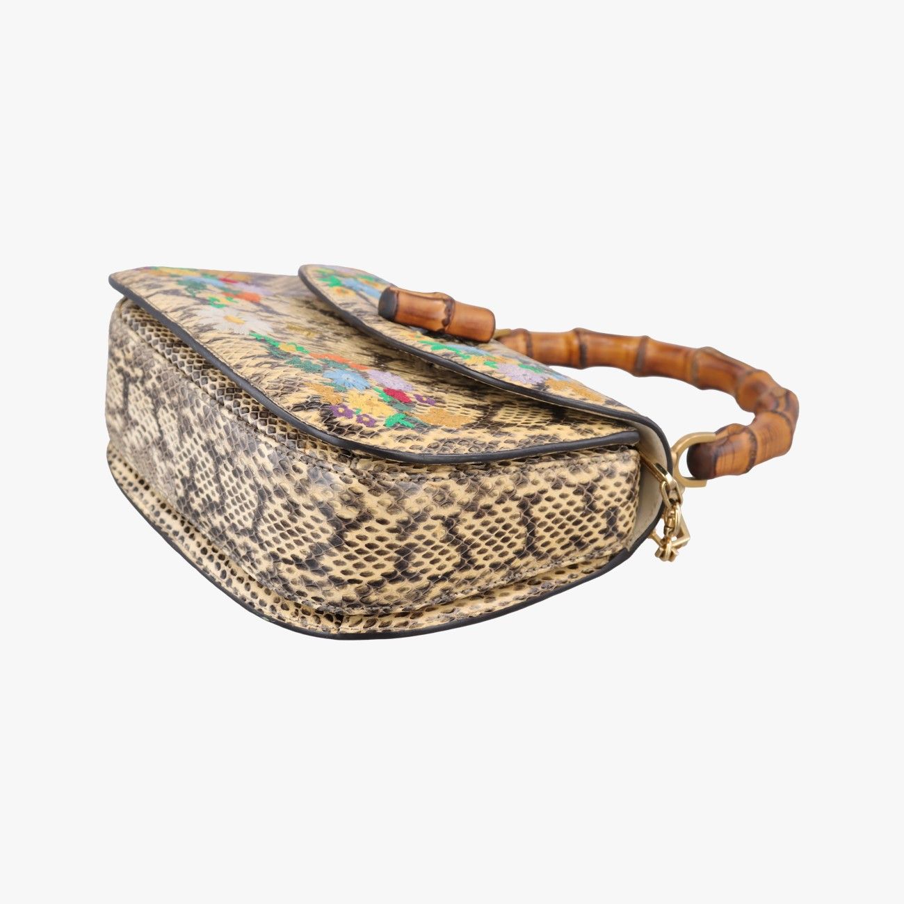 Gucci Bamboo Beige Multi Snakeskin — view 4